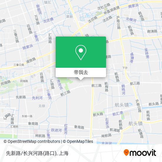 先新路/长兴河路(路口)地图