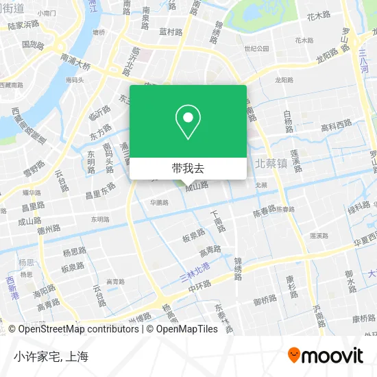 小许家宅地图