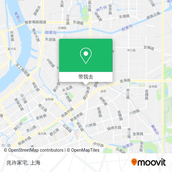兆许家宅地图