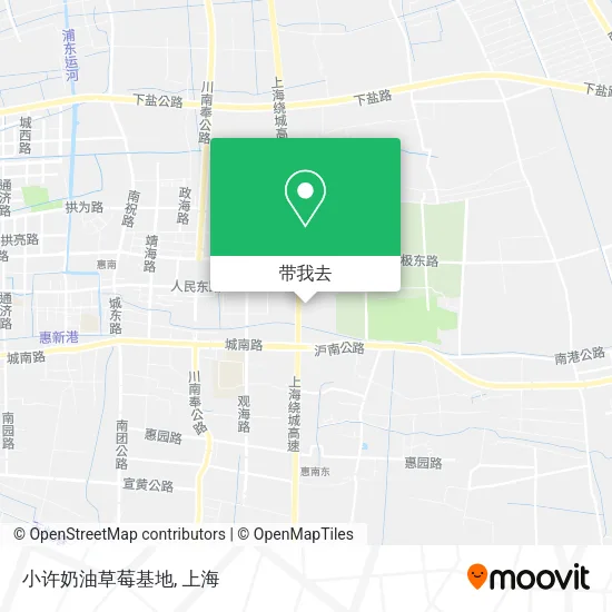 小许奶油草莓基地地图
