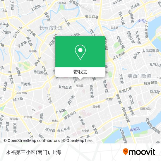永福第三小区(南门)地图
