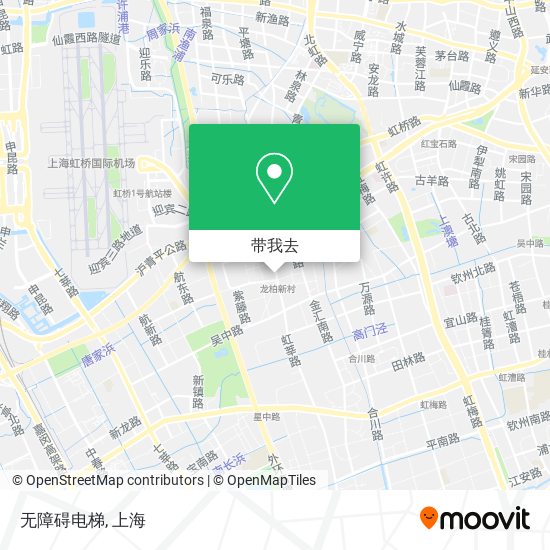 无障碍电梯地图