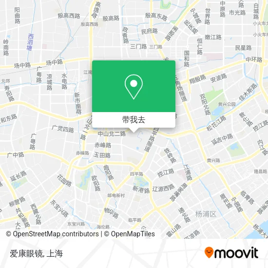 爱康眼镜地图