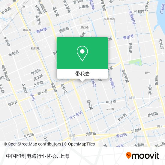 中国印制电路行业协会地图