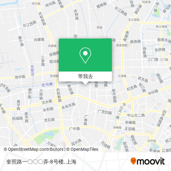 奎照路一〇〇〇弄-8号楼地图