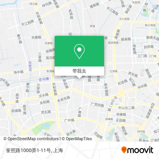 奎照路1000弄1-11号地图