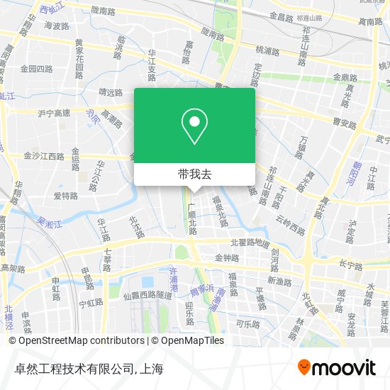 卓然工程技术有限公司地图