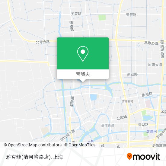 雅克菲(清河湾路店)地图