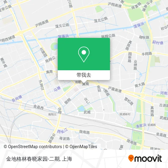 金地格林春晓家园-二期地图