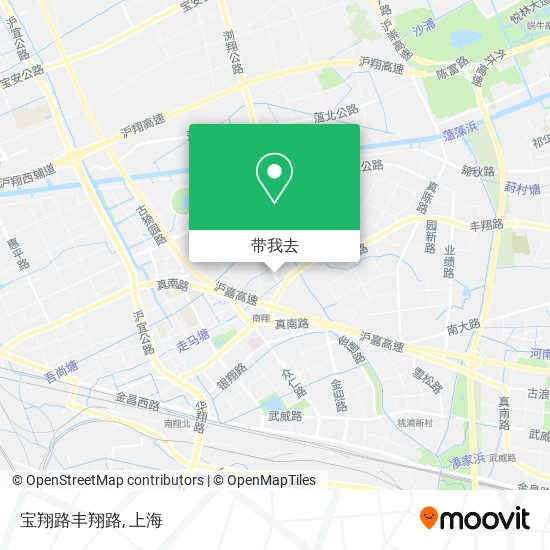 宝翔路丰翔路地图