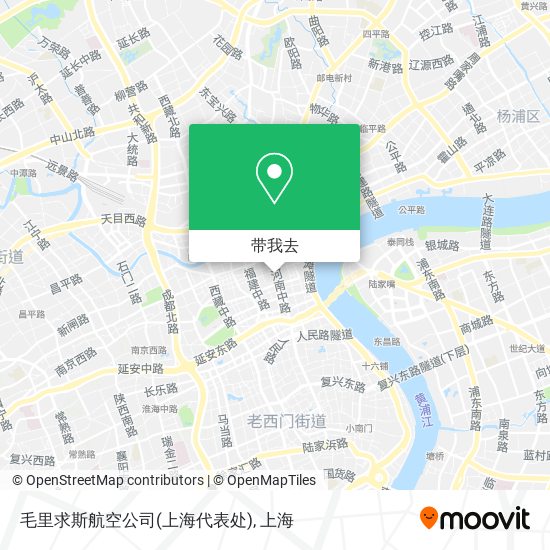 毛里求斯航空公司(上海代表处)地图