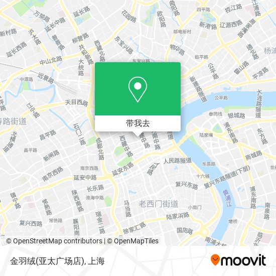 金羽绒(亚太广场店)地图
