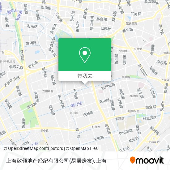 上海敬领地产经纪有限公司(易居房友)地图
