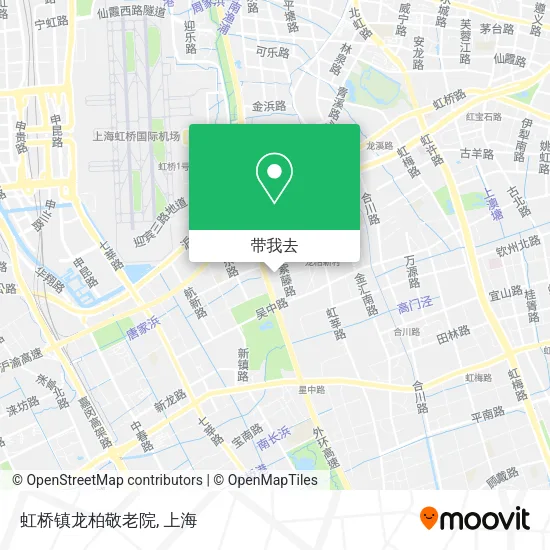 虹桥镇龙柏敬老院地图