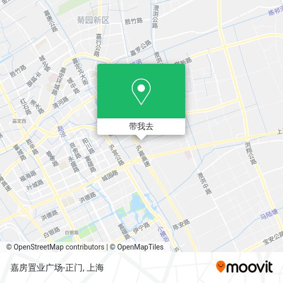 嘉房置业广场-正门地图