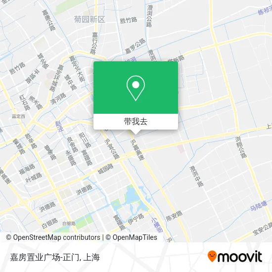 嘉房置业广场-正门地图