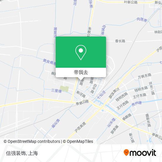 信强装饰地图