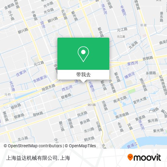 上海益达机械有限公司地图