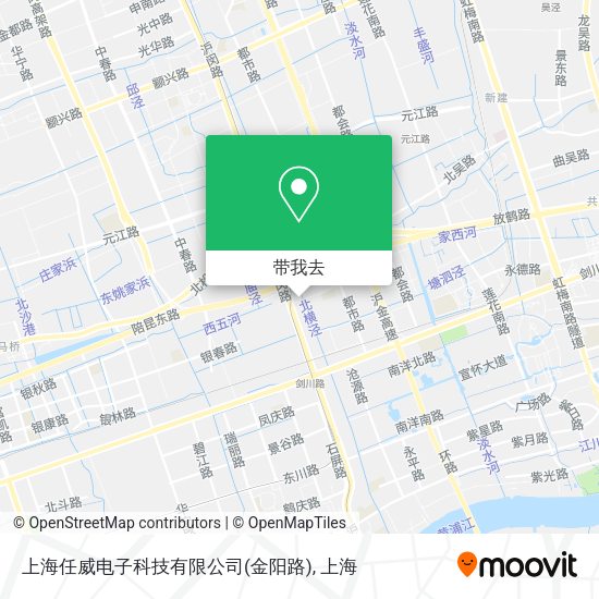 上海任威电子科技有限公司(金阳路)地图