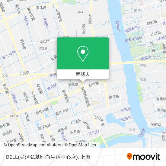 DELL(吴泾弘基时尚生活中心店)地图