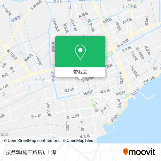 振鼎鸡(施三路店)地图