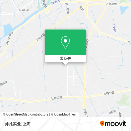 帅驰实业地图