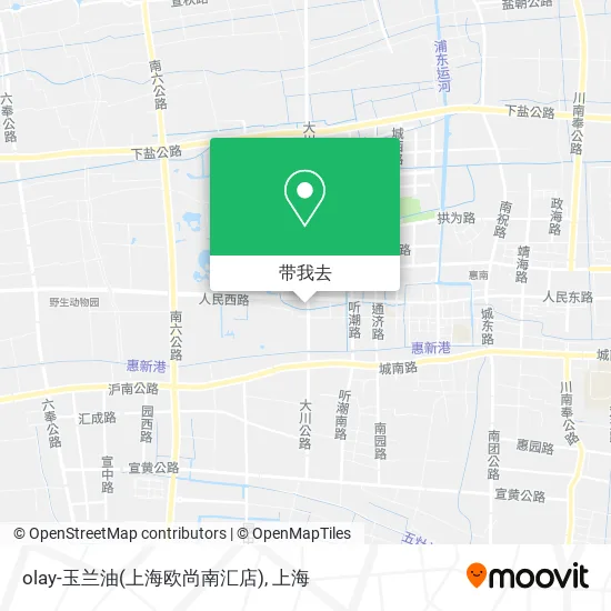 olay-玉兰油(上海欧尚南汇店)地图