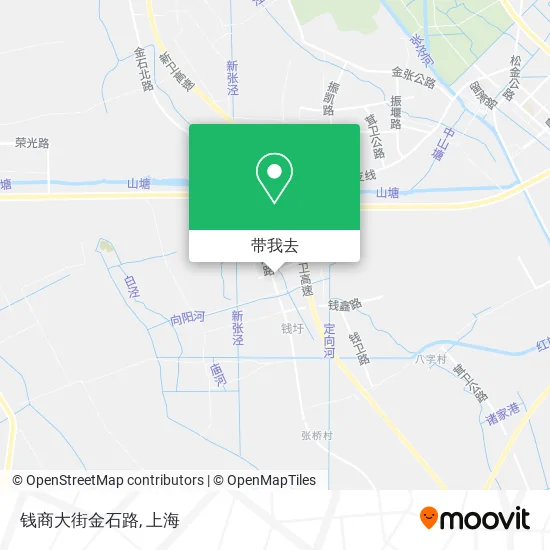 钱商大街金石路地图