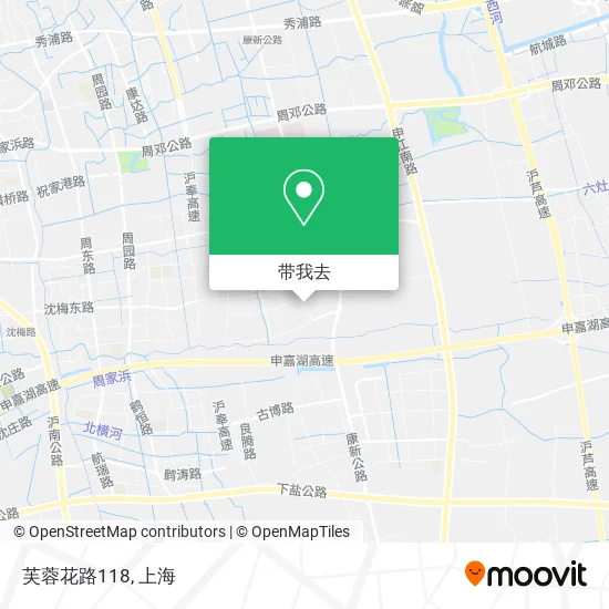 芙蓉花路118地图