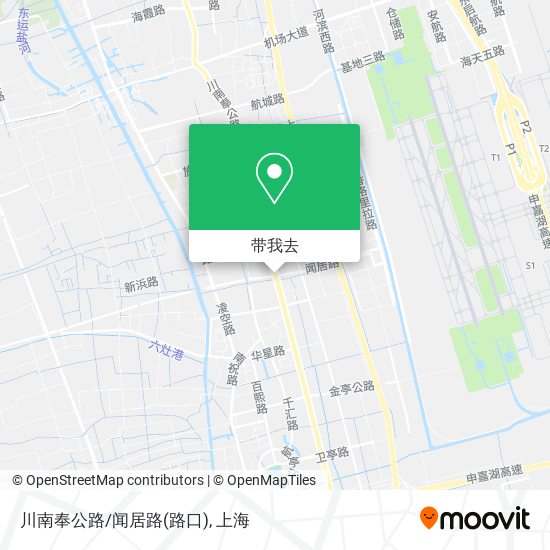 川南奉公路/闻居路(路口)地图