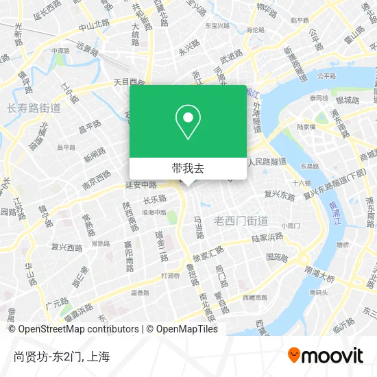 尚贤坊-东2门地图