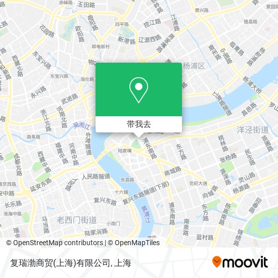复瑞渤商贸(上海)有限公司地图