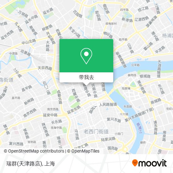 瑞群(天津路店)地图