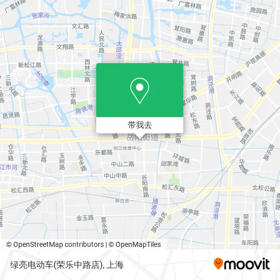 绿亮电动车(荣乐中路店)地图