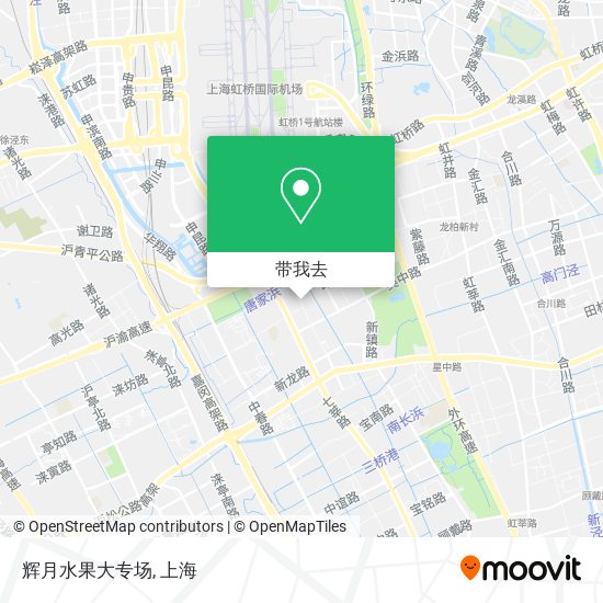 辉月水果大专场地图