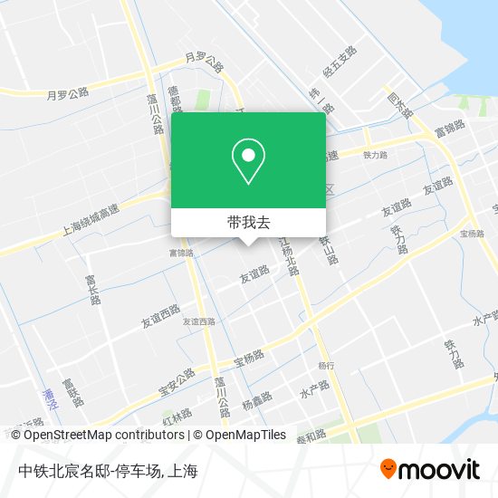 中铁北宸名邸-停车场地图