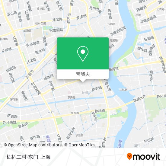 长桥二村-东门地图