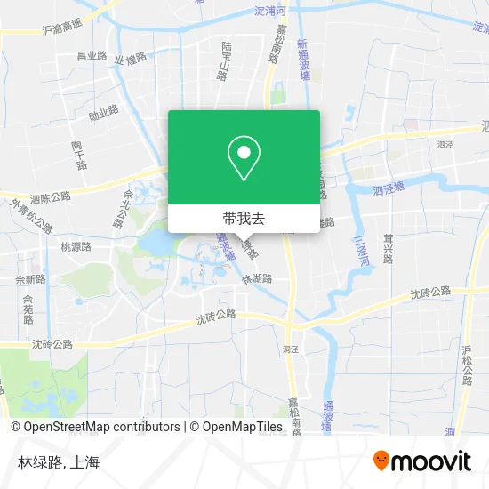 林绿路地图