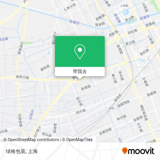 绿格包装地图