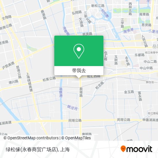 绿松缘(永春商贸广场店)地图