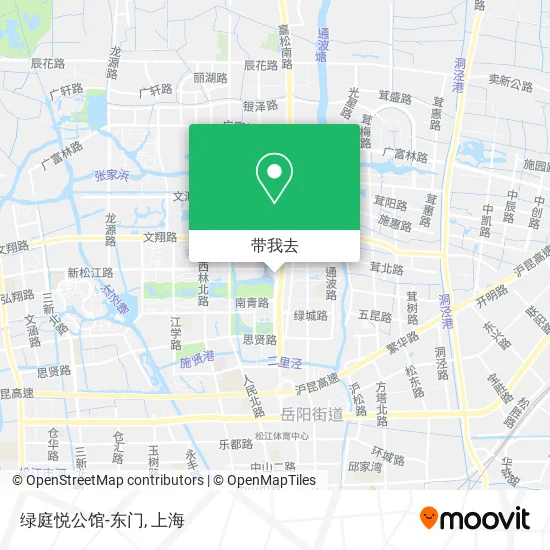 绿庭悦公馆-东门地图