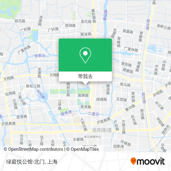 绿庭悦公馆-北门地图