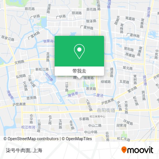 柒号牛肉面地图