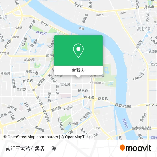 南汇三黄鸡专卖店地图