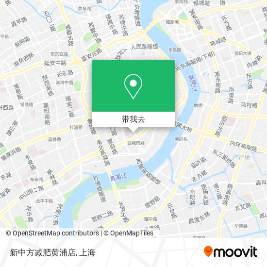 新中方减肥黄浦店地图