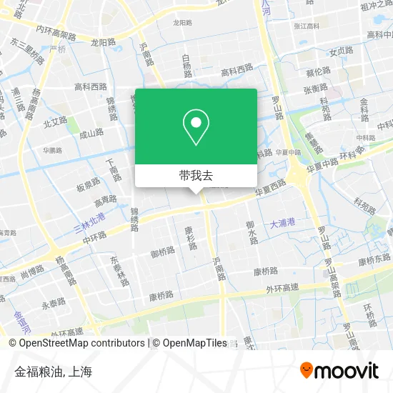 金福粮油地图