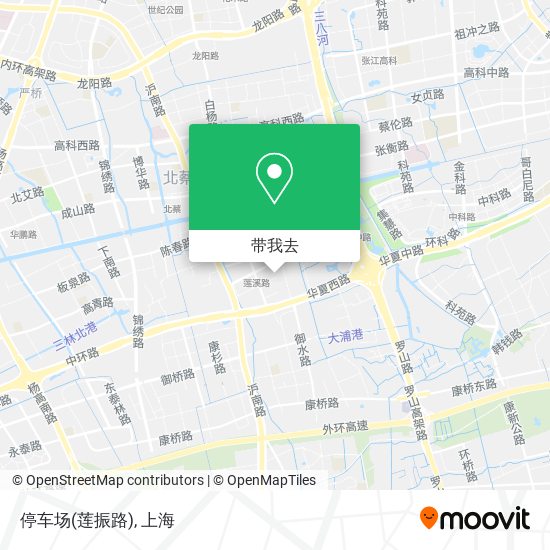 停车场(莲振路)地图