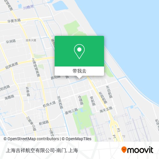 上海吉祥航空有限公司-南门地图