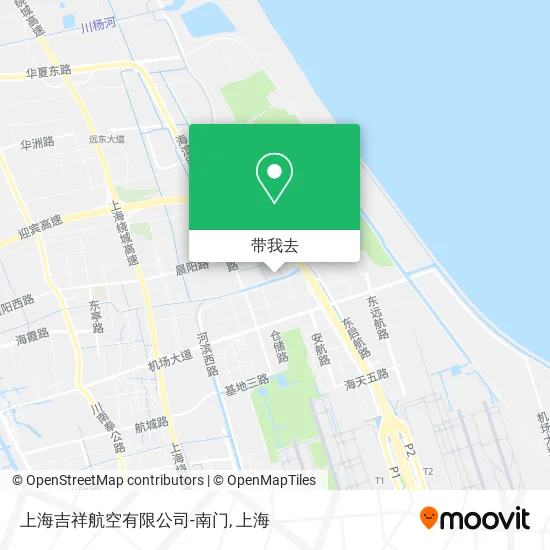 上海吉祥航空有限公司-南门地图