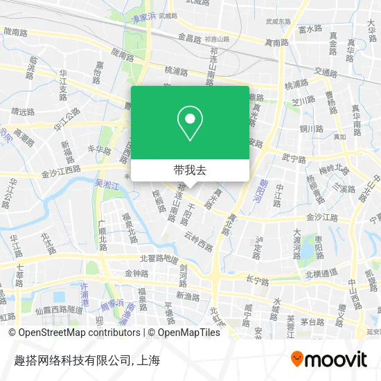 趣搭网络科技有限公司地图